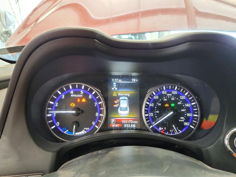 Продаж на аукціоні авто 2014 Infiniti Q50 Hybrid, vin: JN1AV7ARXEM702020, номер лоту: 56978716