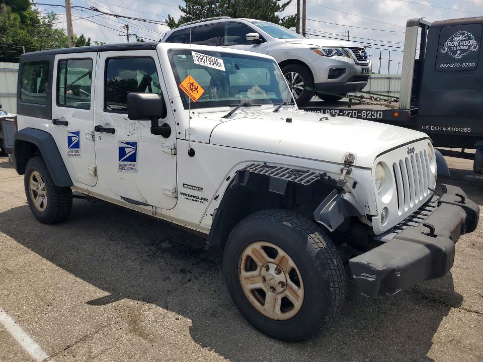 Продажа на аукционе авто 2014 Jeep Wrangler Unlimited, vin: 1C4BJWKG3EL129469, номер лота: 59079946