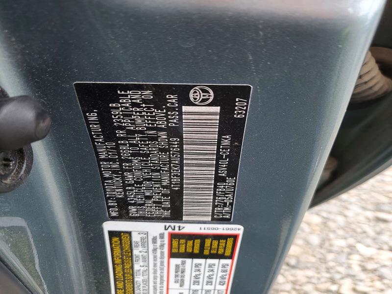 Продаж на аукціоні авто 2010 Toyota Camry, vin: 4T1BF3EK7AU576449, номер лоту: 55808756