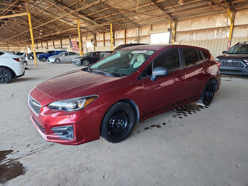 2019 Subaru Impreza მანქანა იყიდება აუქციონზე, vin: 4S3GTAA65K1709969, აუქციონის ნომერი: 55976186