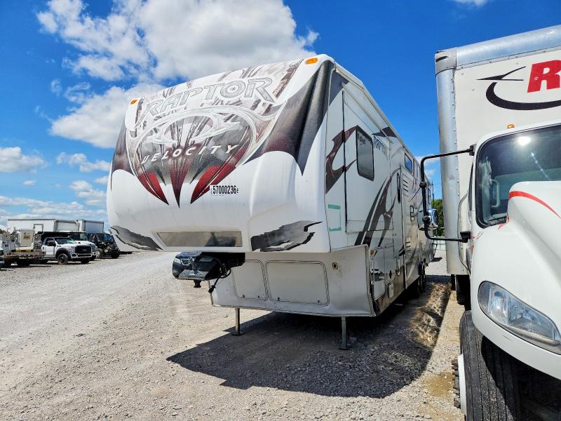 Продаж на аукціоні авто 2011 Keystone Raptor Toy Hauler Se, vin: 4YDF4012XBR801223, номер лоту: 57000236