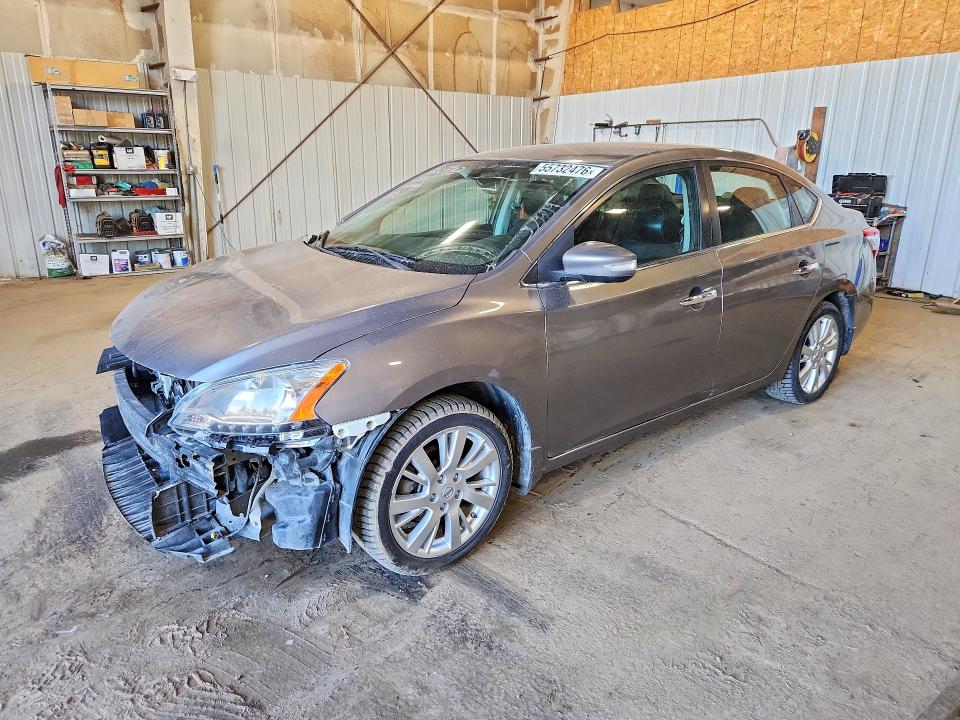 55732476 :رقم المزاد ، 3N1AB7AP2FY356390 vin ، 2015 Nissan Sentra مزاد بيع