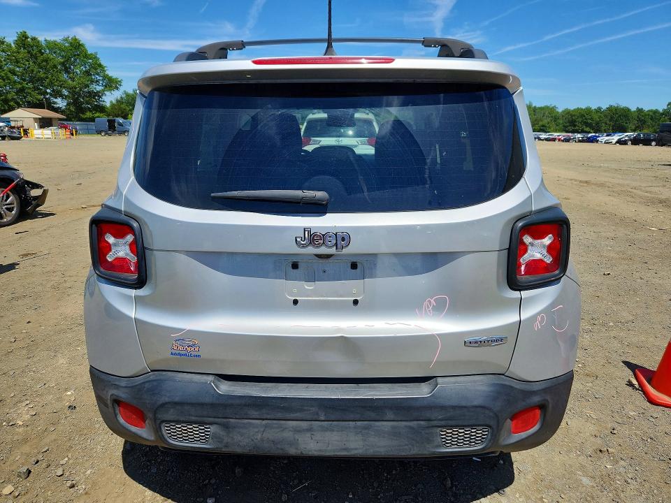 56836916 :رقم المزاد ، ZACCJABH2FPB84296 vin ، 2015 Jeep Renegade مزاد بيع