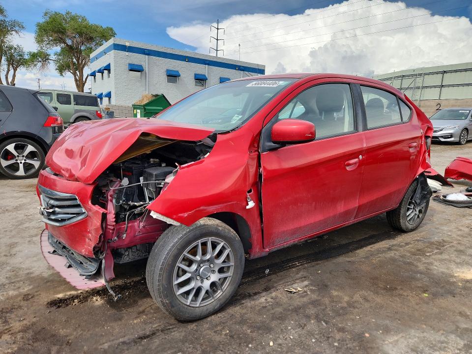2018 Mitsubishi Mirage მანქანა იყიდება აუქციონზე, vin: ML32F3FJ8JHF12512, აუქციონის ნომერი: 56084406