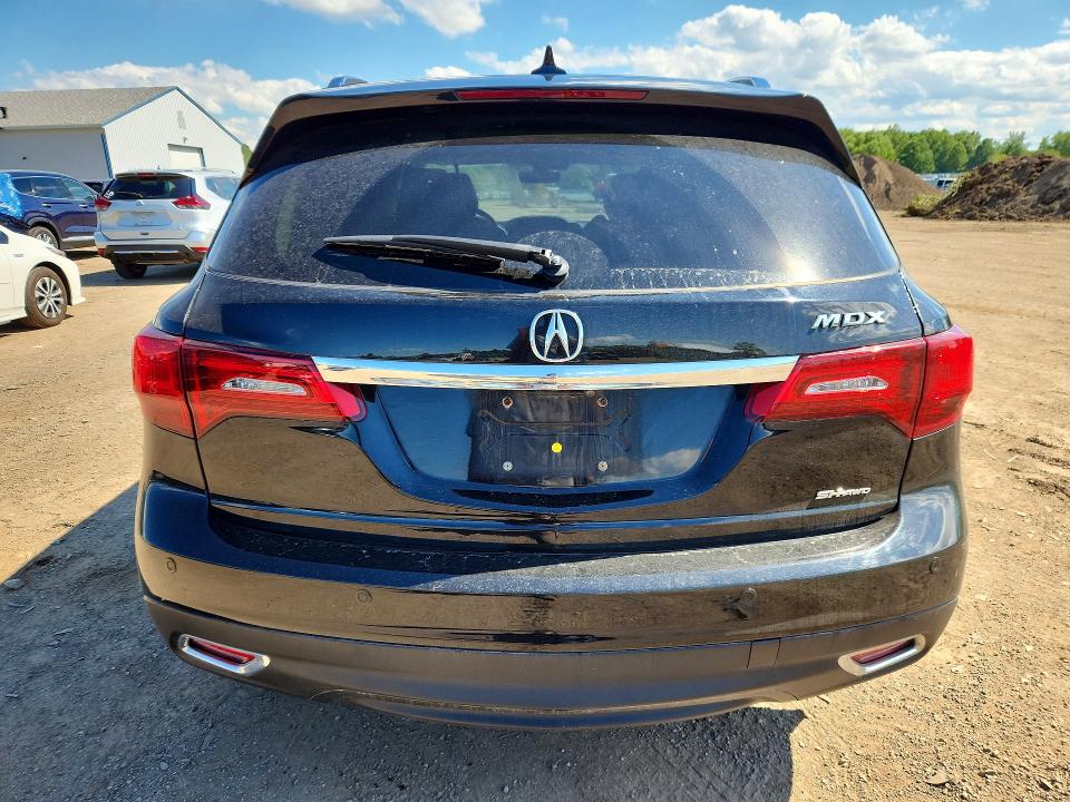 2016 Acura Mdx მანქანა იყიდება აუქციონზე, vin: 5FRYD4H93GB032114, აუქციონის ნომერი: 58452096