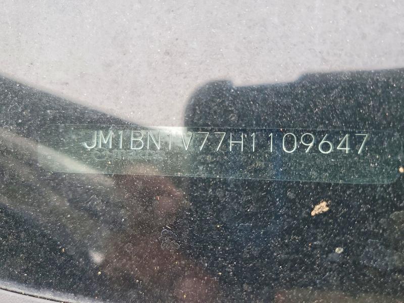 Продаж на аукціоні авто 2017 Mazda 3, vin: JM1BN1V77H1109647, номер лоту: 58799576