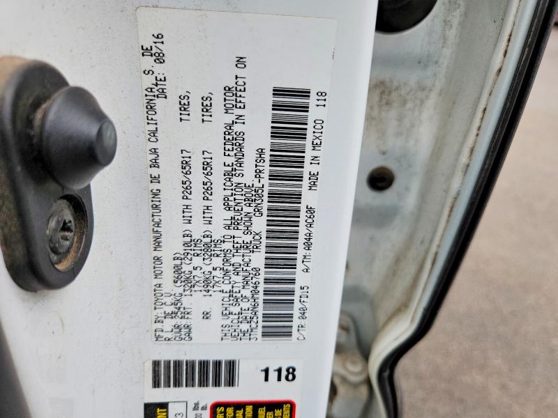 Aukcja sprzedaży 2017 Toyota Tacoma, vin: 3TMCZ5AN6HM046760, numer aukcji: 85993365