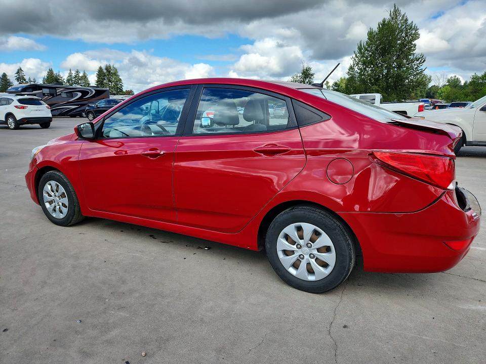 56100166 :رقم المزاد ، KMHCT4AEXFU825384 vin ، 2015 Hyundai Accent مزاد بيع