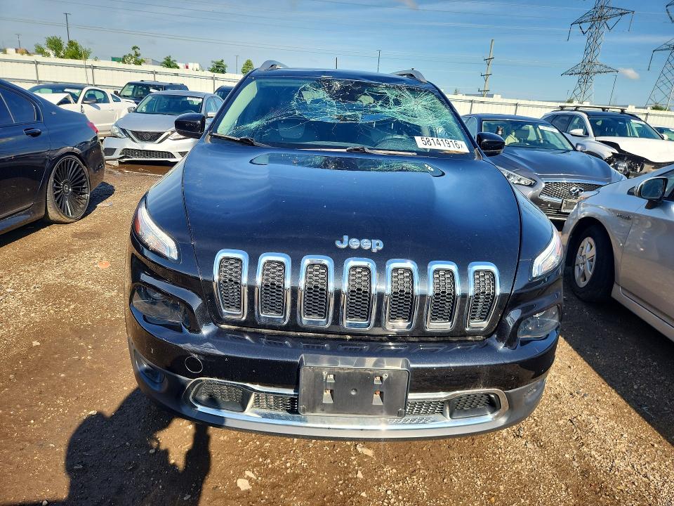 2014 Jeep Cherokee მანქანა იყიდება აუქციონზე, vin: 1C4PJLDS4EW118341, აუქციონის ნომერი: 58141916