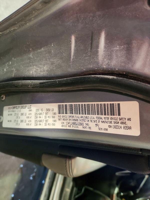 Продаж на аукціоні авто 2014 Jeep Cheeroke, vin: 1C4PJLAB8EW122803, номер лоту: 55722546