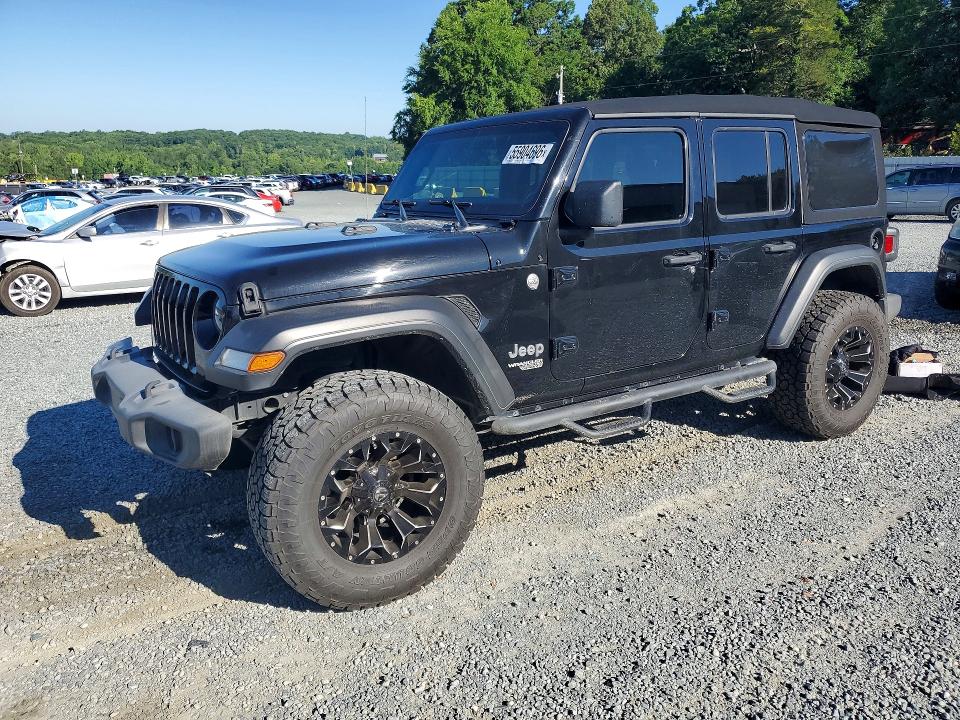 Продаж на аукціоні авто 2021 Jeep Wrangler Unlimited, vin: 1C4HJXDN7MW509701, номер лоту: 55904696