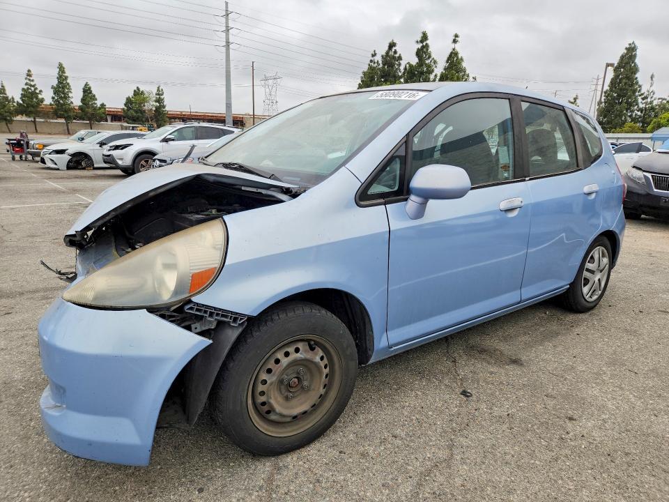 2008 Honda Fit მანქანა იყიდება აუქციონზე, vin: JHMGD38498S029636, აუქციონის ნომერი: 58090216