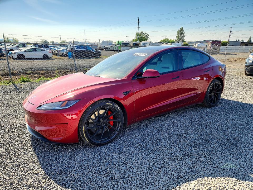 2024 Tesla Model 3 მანქანა იყიდება აუქციონზე, vin: 5YJ3E1ET6RF896004, აუქციონის ნომერი: 57396326