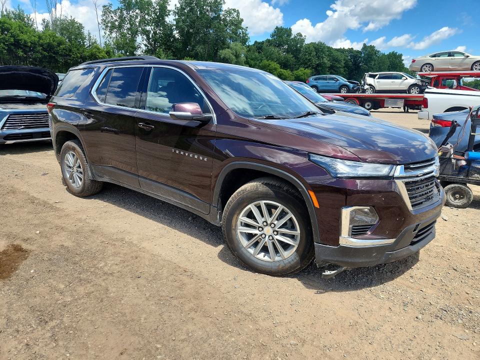 57933076 :رقم المزاد ، 1GNEVGKW9PJ291515 vin ، 2023 Chevrolet Traverse مزاد بيع