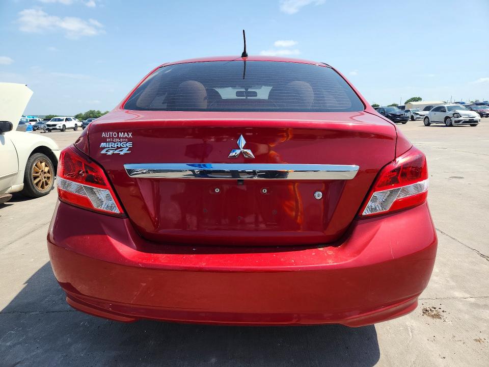 2020 Mitsubishi Mirage მანქანა იყიდება აუქციონზე, vin: ML32F3FJ8LHF03022, აუქციონის ნომერი: 58760646