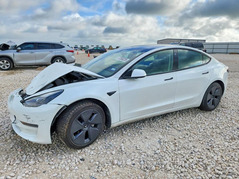 57060226 :رقم المزاد ، 5YJ3E1EA9PF502670 vin ، 2023 Tesla Model 3 مزاد بيع