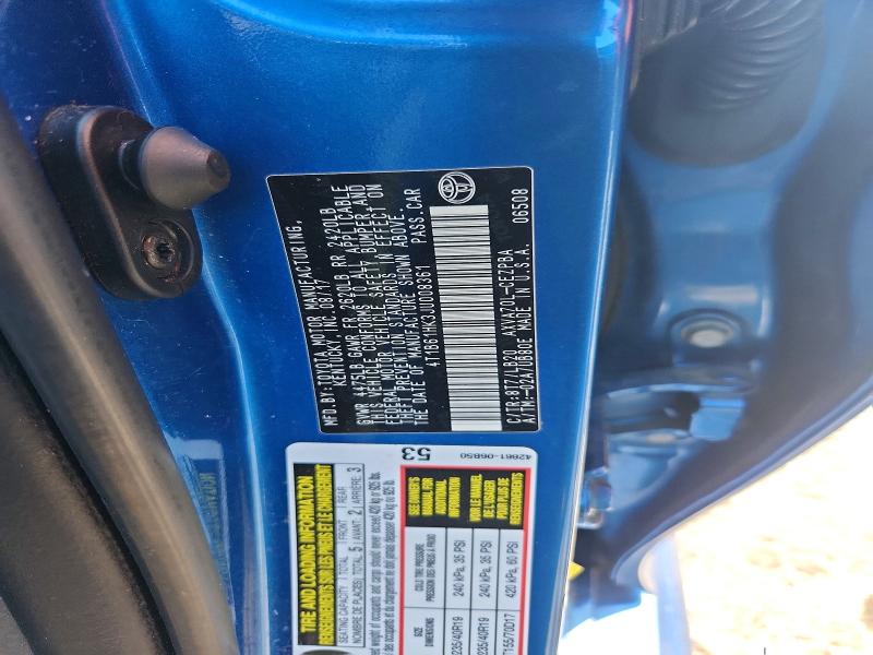 55405846 :رقم المزاد ، 4T1B61HK3JU008361 vin ، 2018 Toyota Camry مزاد بيع