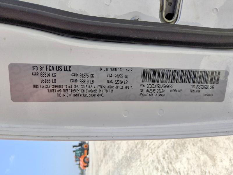 Продажа на аукционе авто 2018 Dodge Charger, vin: 2C3CDXHG9JH306675, номер лота: 59172396