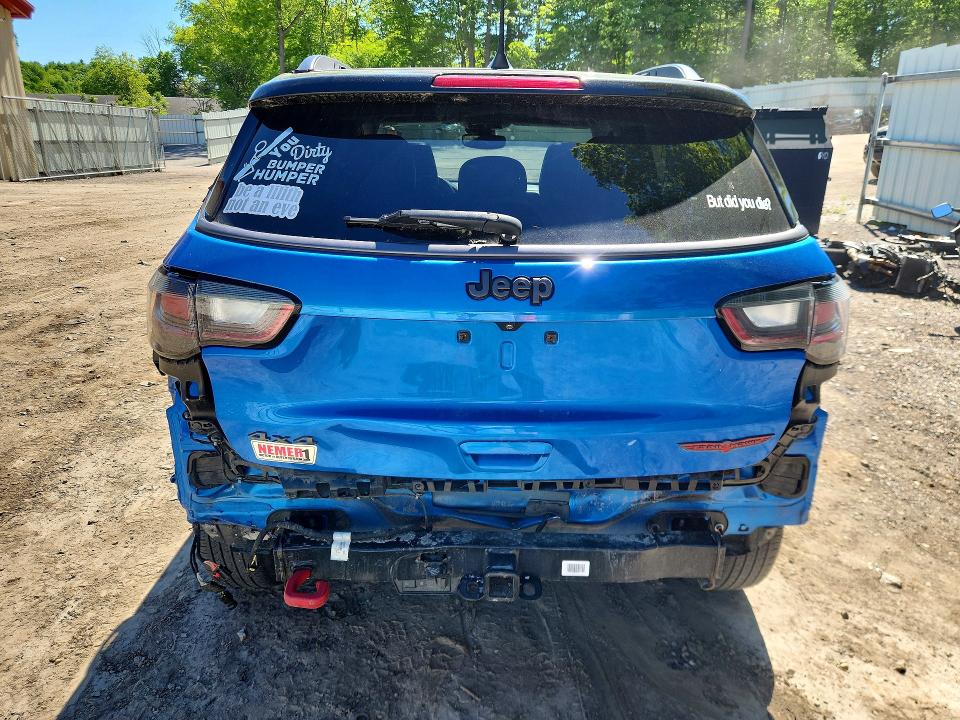 Aukcja sprzedaży 2022 Jeep Compass, vin: 3C4NJDDB0NT124110, numer aukcji: 55930196