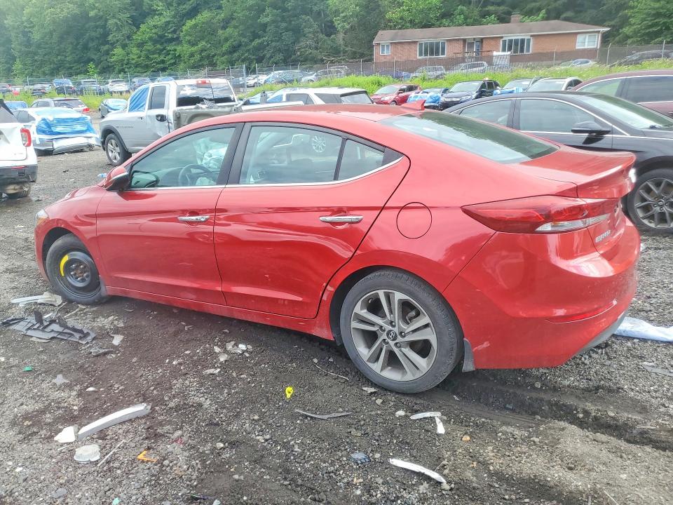 56521526 :رقم المزاد ، 5NPD84LF8HH178478 vin ، 2017 Hyundai Elantra مزاد بيع