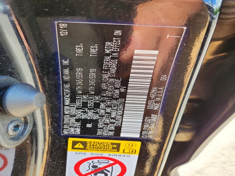 Aukcja sprzedaży 2019 Toyota Highlander, vin: 5TDJZRFH0KS947700, numer aukcji: 56287196