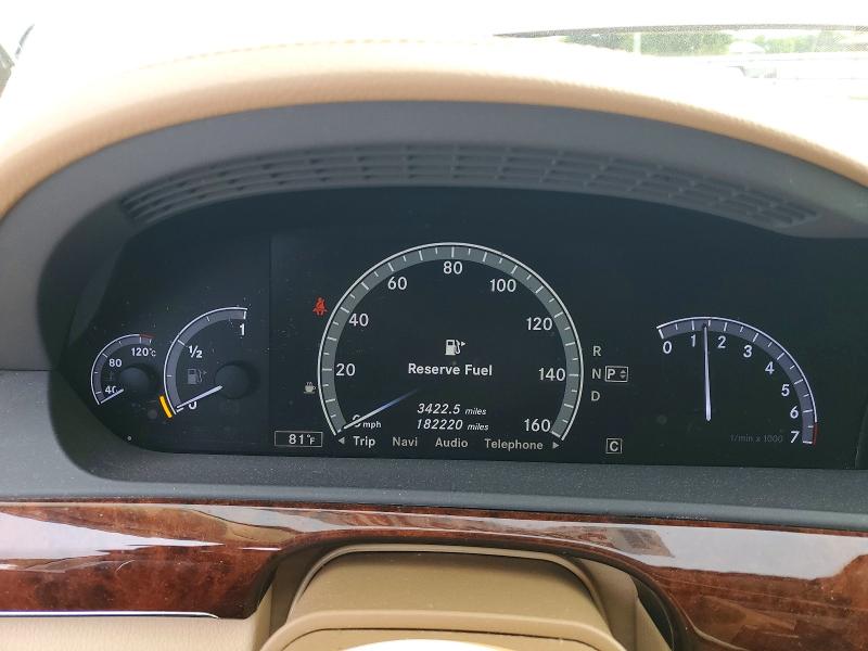 Продаж на аукціоні авто 2010 Mercedes-benz S, vin: WDDNG8GB4AA338493, номер лоту: 58549146