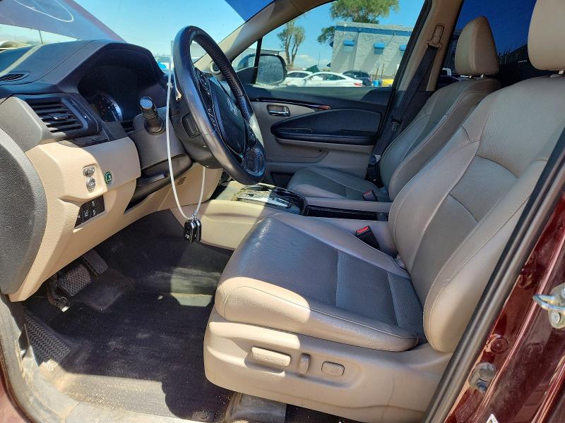 Продаж на аукціоні авто 2017 Honda Pilot, vin: 5FNYF6H0XHB018835, номер лоту: 58361936