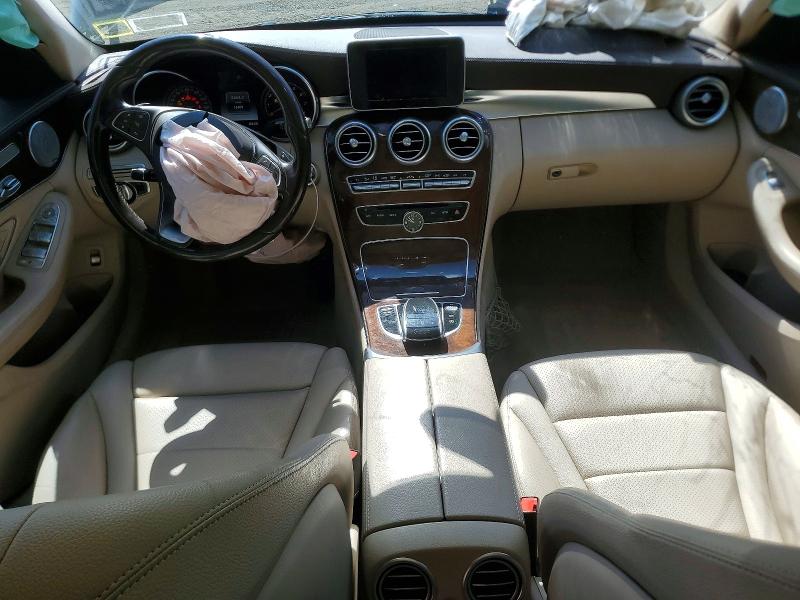 2015 Mercedes-benz C მანქანა იყიდება აუქციონზე, vin: 55SWF4KB6FU022074, აუქციონის ნომერი: 56539766