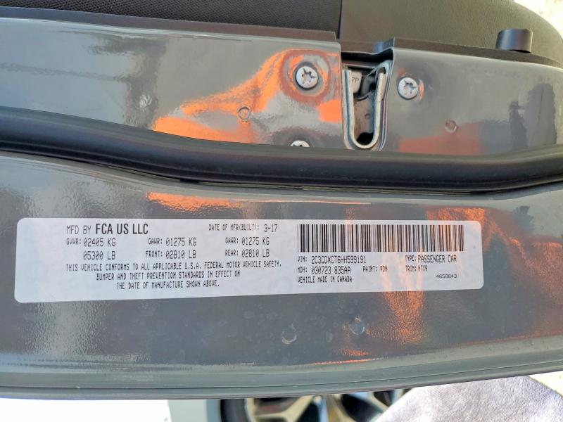 Aukcja sprzedaży 2017 Dodge Charger, vin: 2C3CDXCT6HH599191, numer aukcji: 56006636