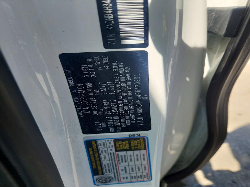 Aukcja sprzedaży 2024 Kia Carnival, vin: KNDNB4H34R6420991, numer aukcji: 56244936