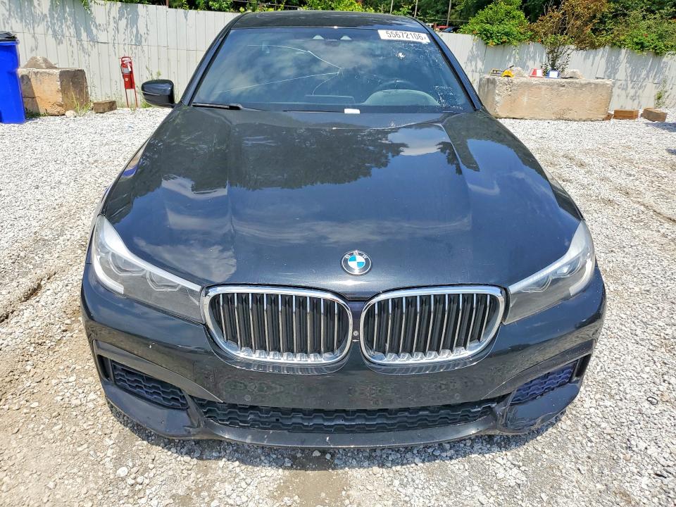 55672106 :رقم المزاد ، WBA7E2C52HG740376 vin ، 2017 Bmw 740 مزاد بيع