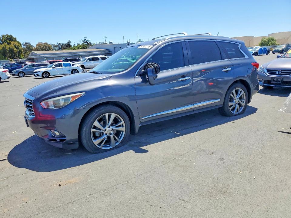 2013 Infiniti Jx35 მანქანა იყიდება აუქციონზე, vin: 5N1AL0MM8DC325570, აუქციონის ნომერი: 57067316