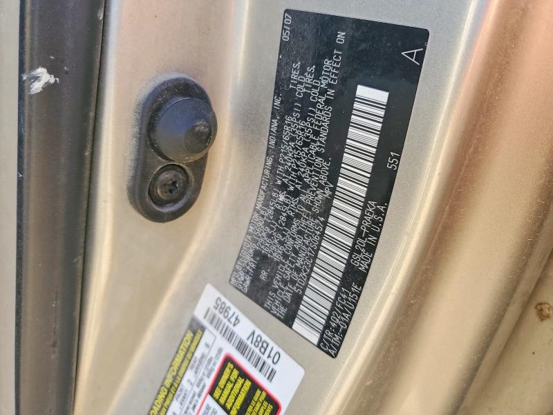 54439136 :رقم المزاد ، 5TDZK23C17S064574 vin ، 2007 Toyota Sienna مزاد بيع