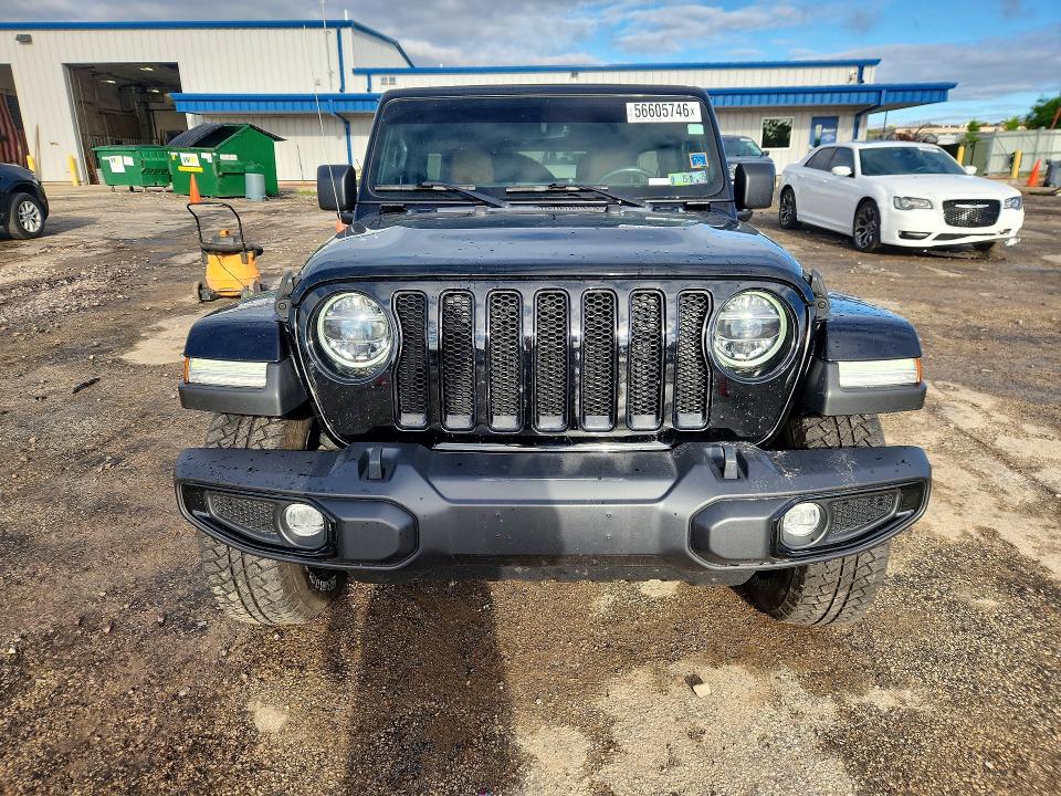 56605746 :رقم المزاد ، 1C4HJXEG3MW705053 vin ، 2021 Jeep Wrangler Unlimited مزاد بيع