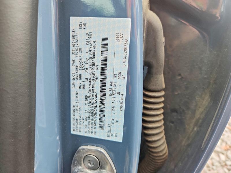 55615546 :رقم المزاد ، 1FMCU9GN0RUB27467 vin ، 2024 Ford Escape مزاد بيع