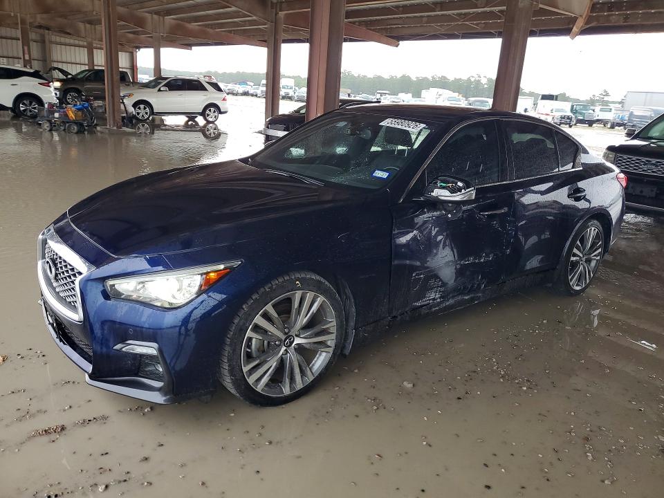 Продаж на аукціоні авто 2022 Infiniti Q50, vin: JN1EV7CR9NM342172, номер лоту: 55980926