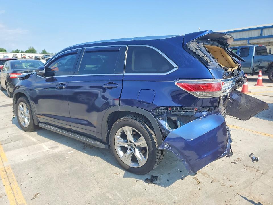 2015 Toyota Highlander მანქანა იყიდება აუქციონზე, vin: 5TDDKRFH5FS088210, აუქციონის ნომერი: 55739456