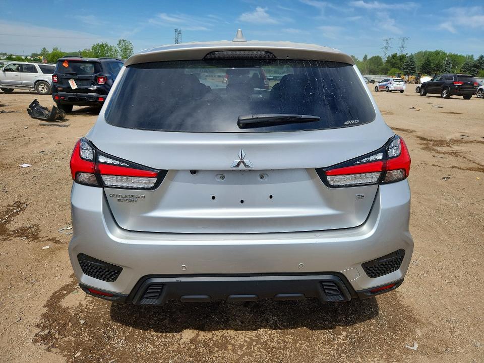 2022 Mitsubishi Outlander Sport მანქანა იყიდება აუქციონზე, vin: JA4ARUAU2NU011868, აუქციონის ნომერი: 55707526