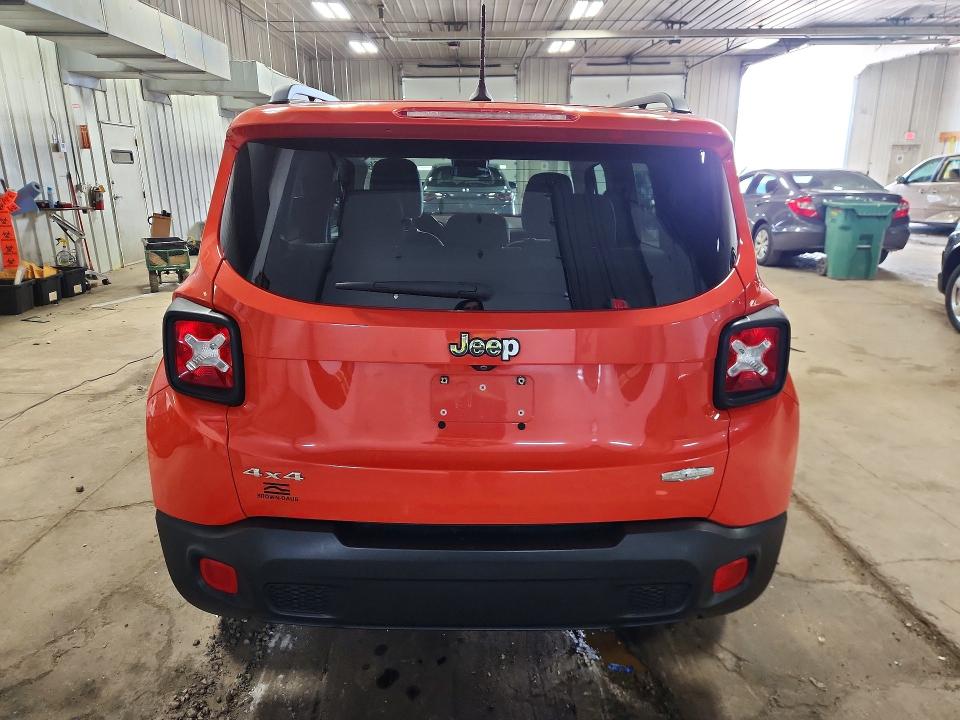 Продаж на аукціоні авто 2016 Jeep Renegade, vin: ZACCJBBT9GPC69423, номер лоту: 58008166