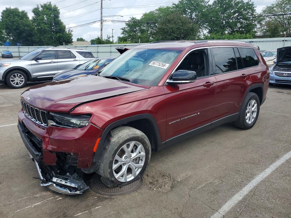 56775256 :رقم المزاد ، 1C4RJKBG7P8776406 vin ، 2023 Jeep Grand Cherokee مزاد بيع