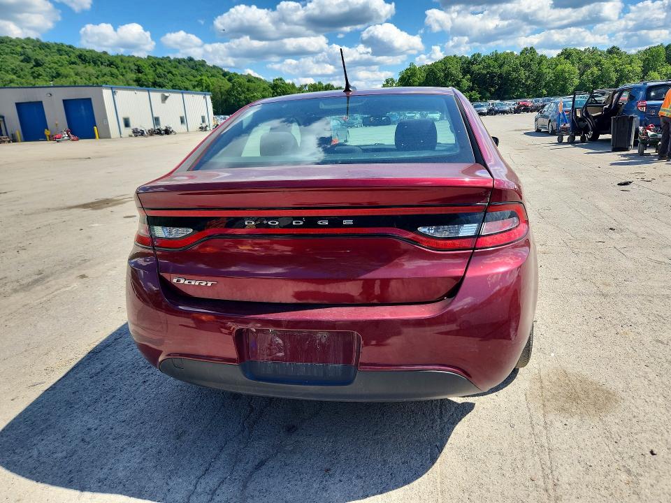 2015 Dodge Dart მანქანა იყიდება აუქციონზე, vin: 1C3CDFAA3FD374619, აუქციონის ნომერი: 58740926