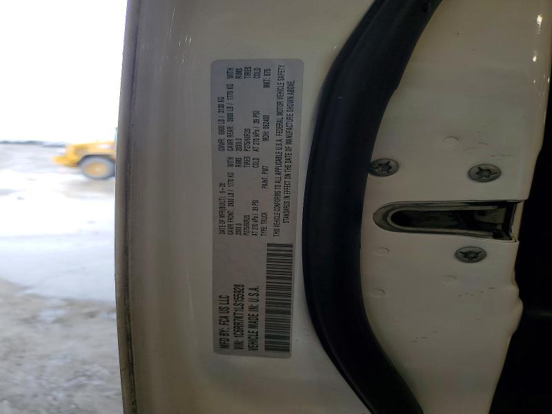 56495376 :رقم المزاد ، 1C6RR7KT1LS155928 vin ، 2020 Ram 1500 Classic مزاد بيع