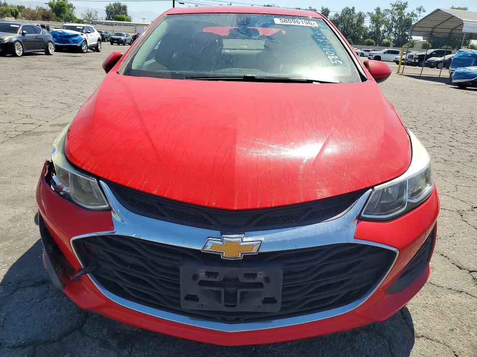 Продажа на аукционе авто 2019 Chevrolet Cruze, vin: 1G1BJ5SM2K7102020, номер лота: 58096196