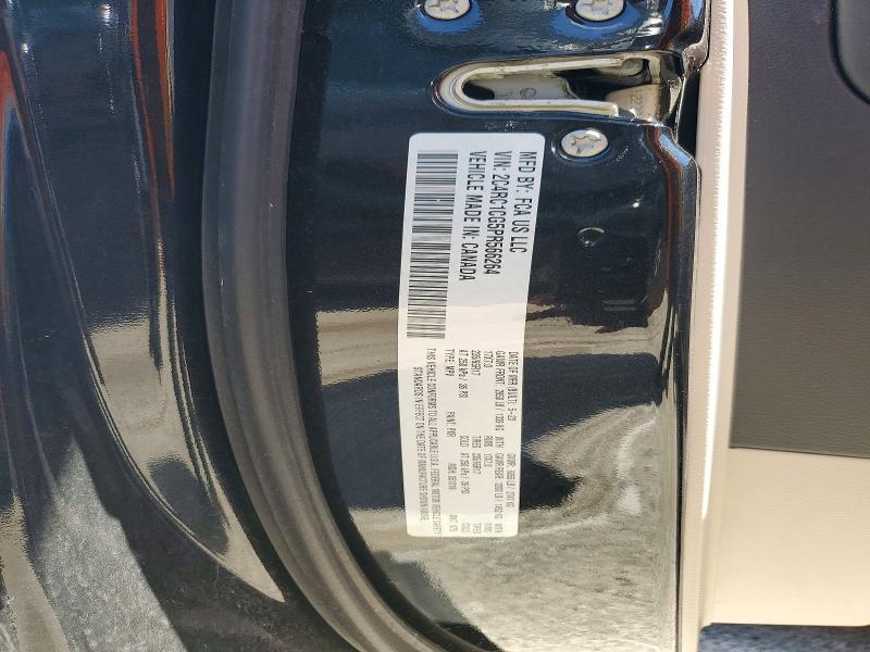 58583626 :رقم المزاد ، 2C4RC1CG5PR566264 vin ، 2023 Chrysler Voyager مزاد بيع