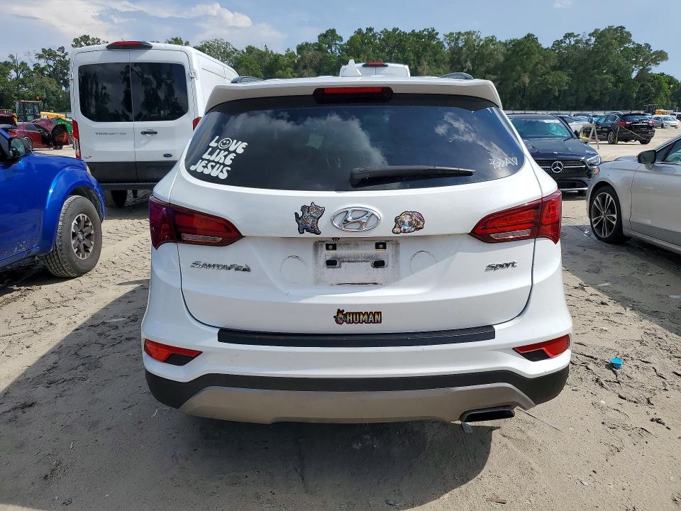 55125456 :رقم المزاد ، 5NMZU3LB7HH010272 vin ، 2017 Hyundai Santa Fe Sport مزاد بيع