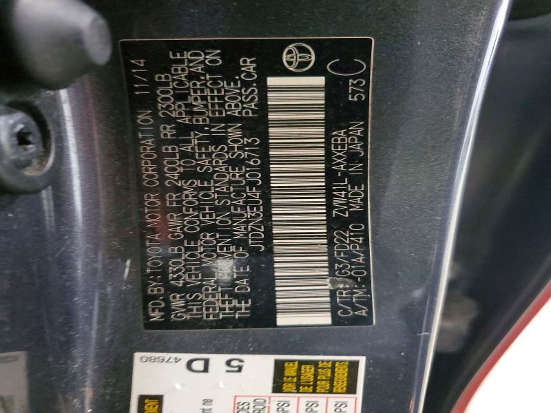 Продаж на аукціоні авто 2015 Toyota Prius V, vin: JTDZN3EU4FJ016713, номер лоту: 55219676
