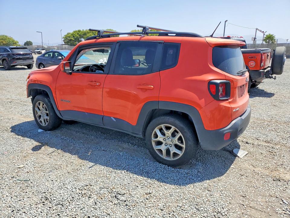 2015 Jeep Renegade მანქანა იყიდება აუქციონზე, vin: ZACCJBBT3FPB17670, აუქციონის ნომერი: 55377826