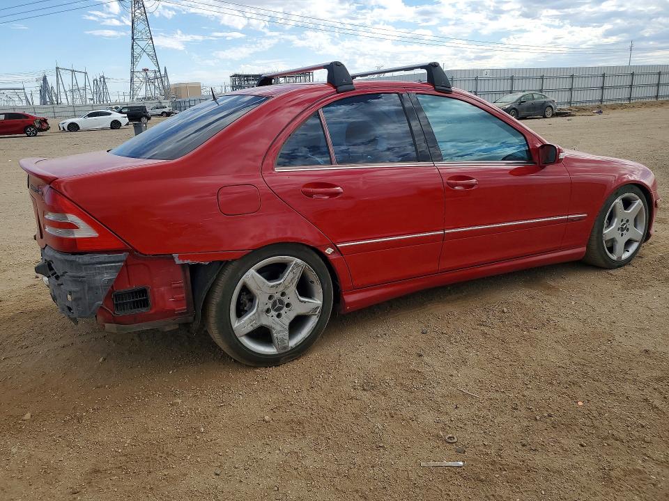 58746506 :رقم المزاد ، WDBRF40J35F713063 vin ، 2005 Mercedes-benz C مزاد بيع