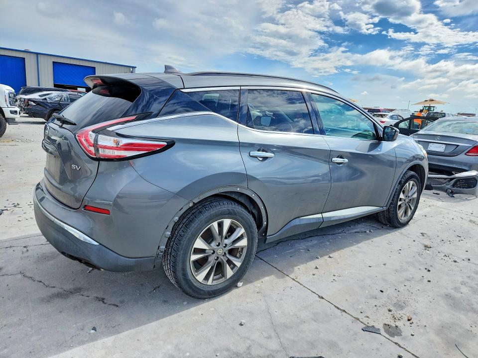 2017 Nissan Murano მანქანა იყიდება აუქციონზე, vin: 5N1AZ2MG0HN110618, აუქციონის ნომერი: 57880876