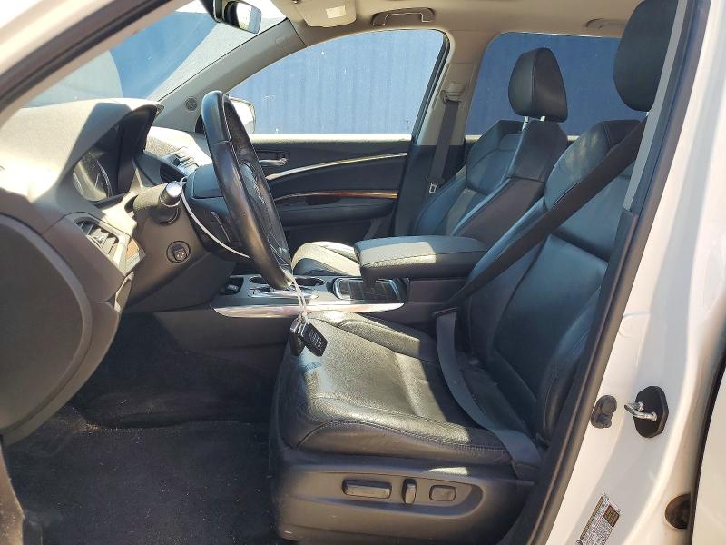 57719586 :رقم المزاد ، 5J8YD4H50HL005242 vin ، 2017 Acura Mdx مزاد بيع